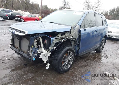 2017 Subaru Forester 2.5I из США, поврежденный, VIN JF2SJAACXHH549661